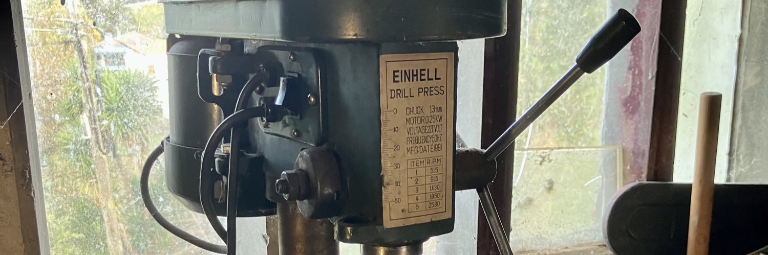 Taladro de columna Einhell banner