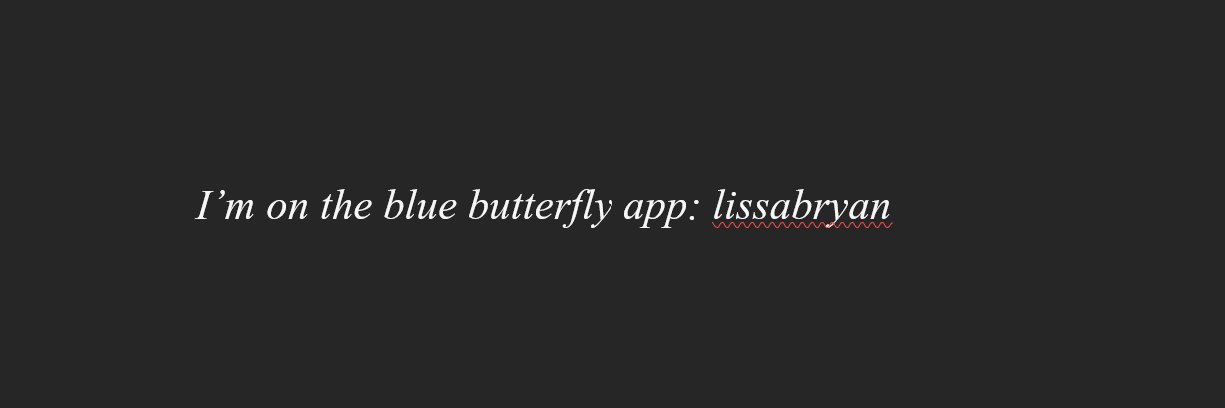 LissaBryan's profile banner image