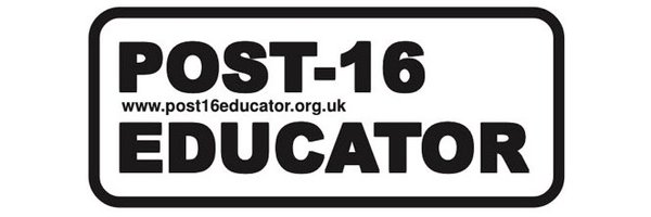Post16Educator Profile Banner