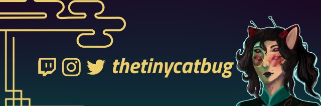 TheTinyCatbug || PNGtuber banner