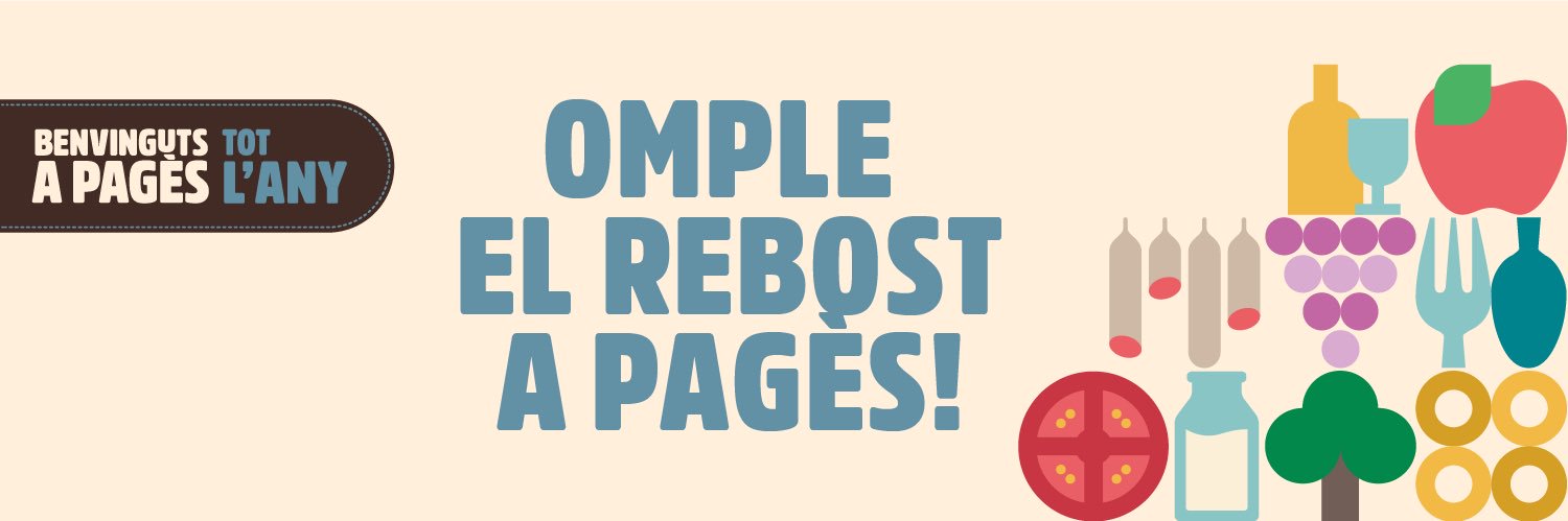 Benvinguts a Pagès banner