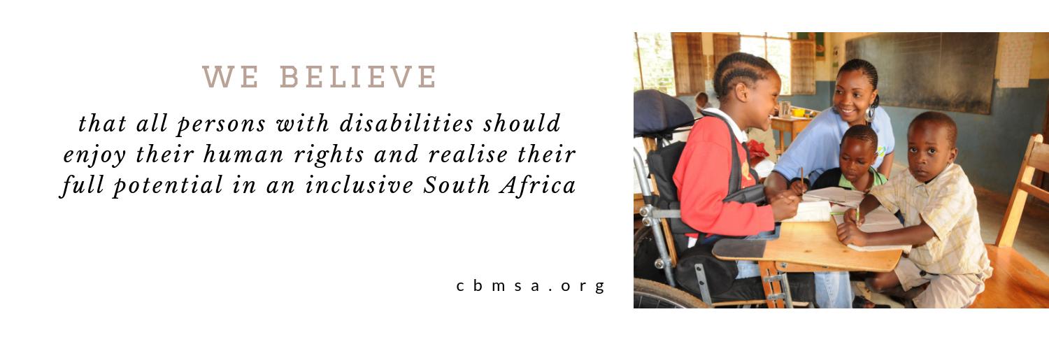 CBM South Africa banner