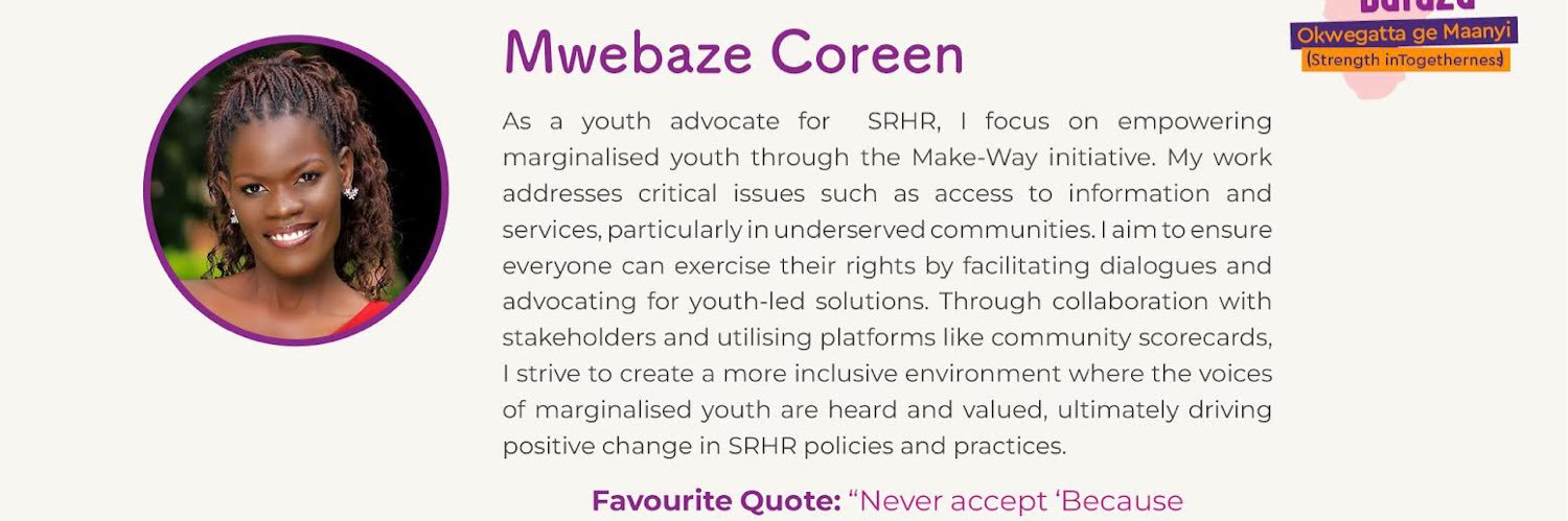 MwebazeCoreen's profile banner image