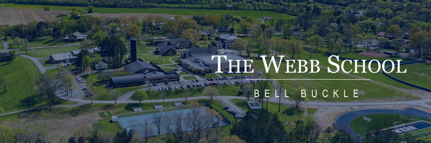 The Webb School banner