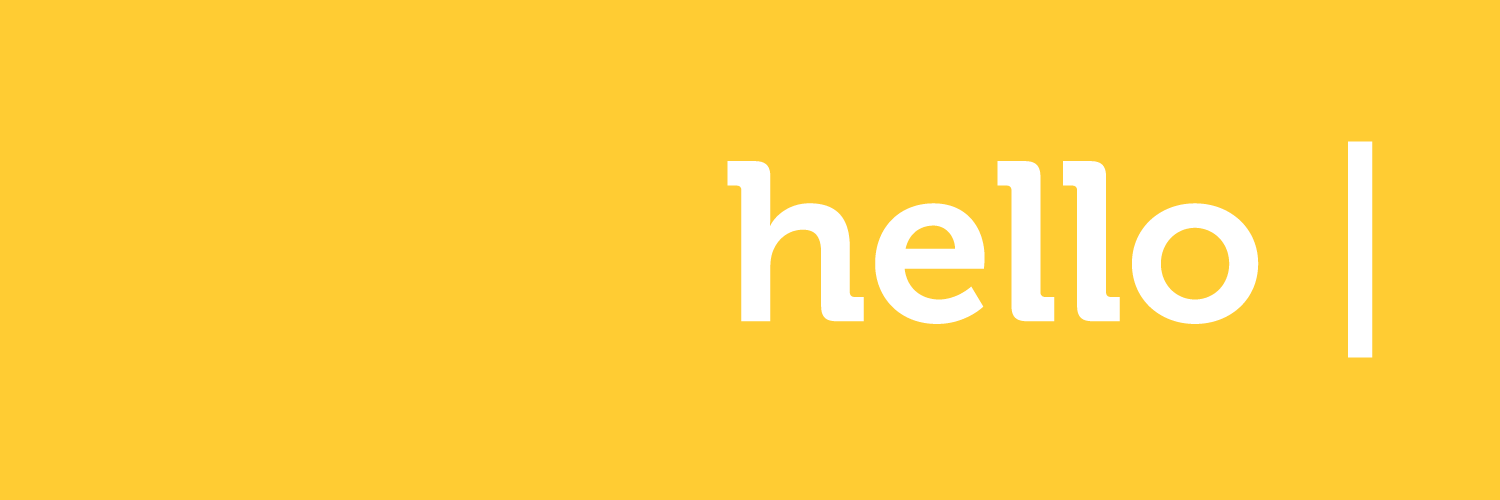 Twitter banner for @hazim