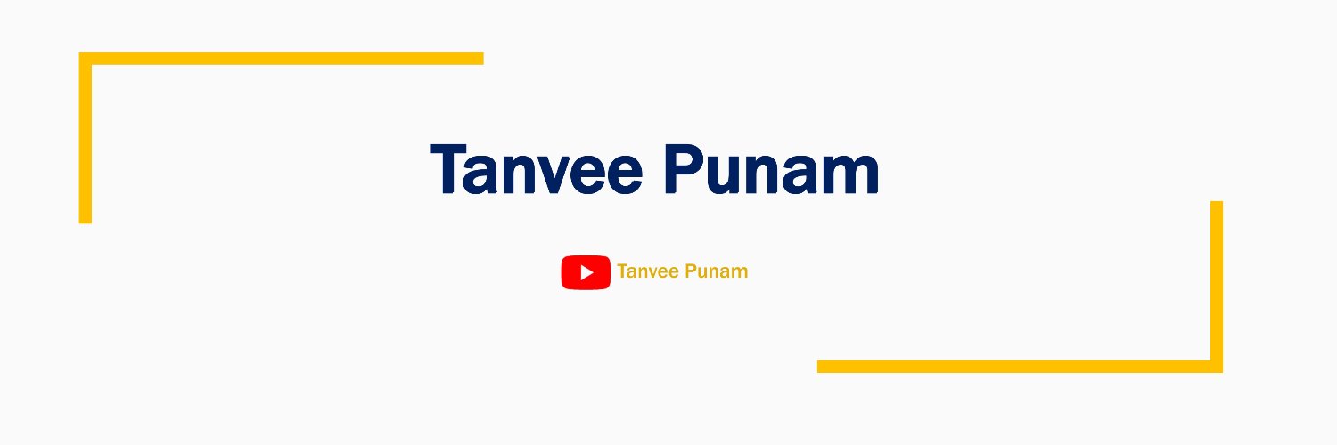 TanveePunam's profile banner image