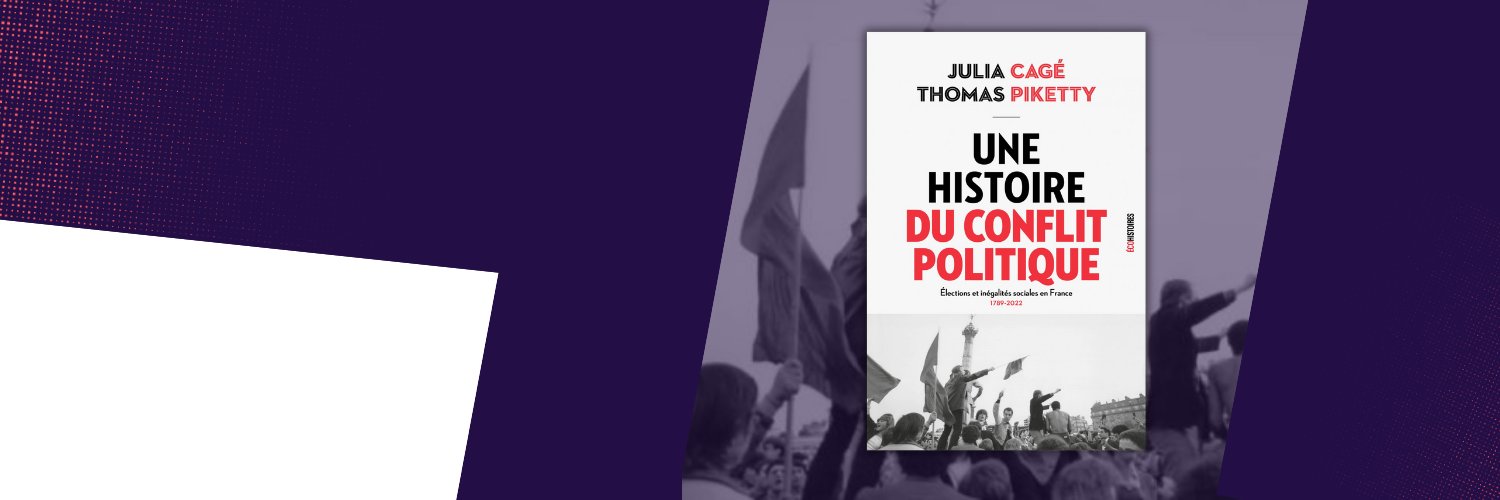 Thomas Piketty's banner