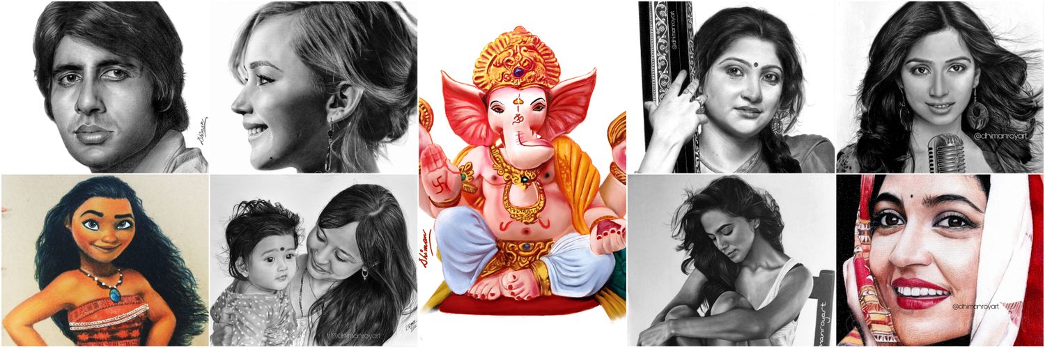 dhimanroyart's profile banner image