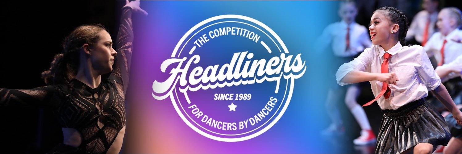 Headliners Dance Championships banner