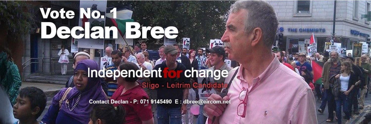 Cllr Declan Bree banner