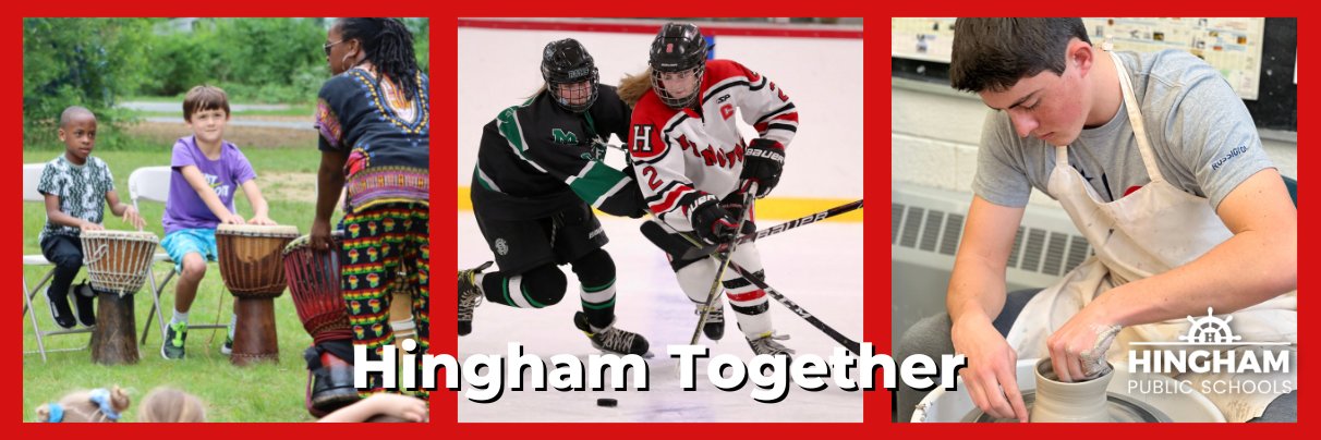 Hingham Public Schools banner