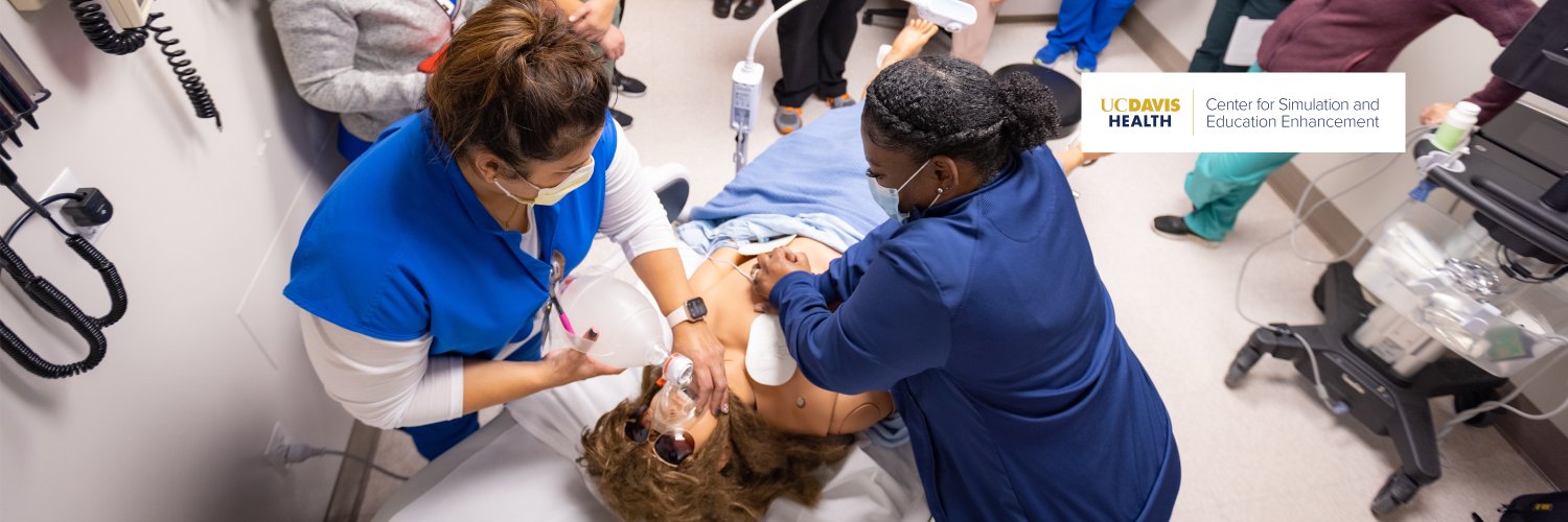 UC Davis Health Center for Simulation & Education banner