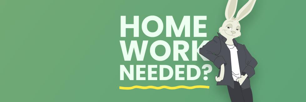 HomeWork Needed Com banner