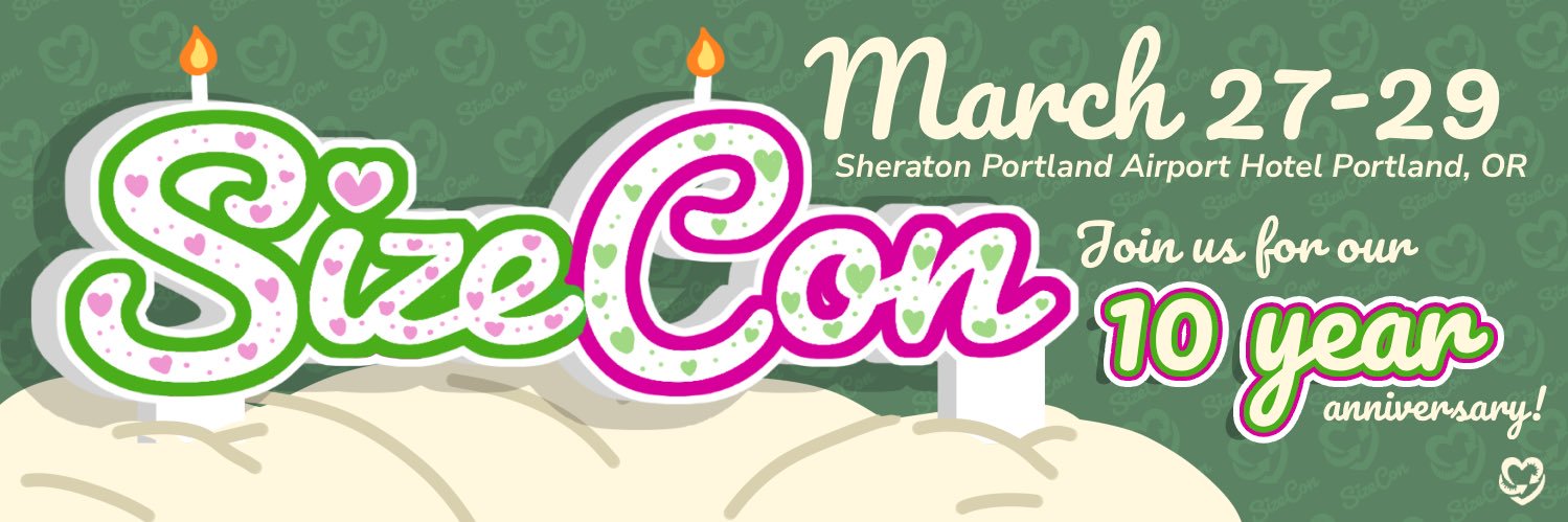 SizeCon Live 3/27-3/29 🎂 banner