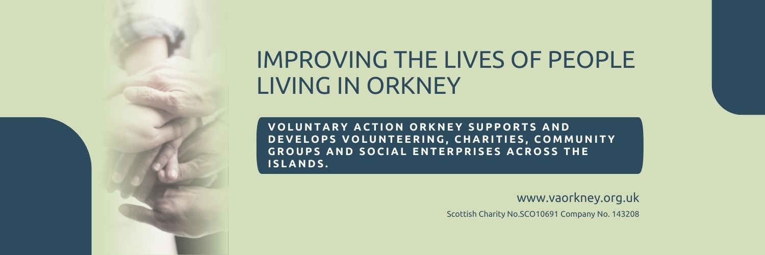 Voluntary Action Orkney banner
