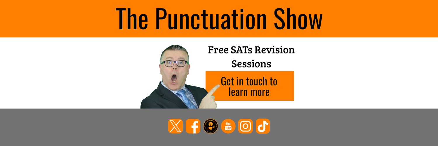 The Punctuation Show banner