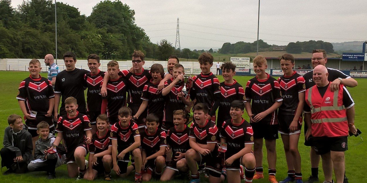 Thatto Heath U-14's banner