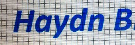 Haydn Bronte banner