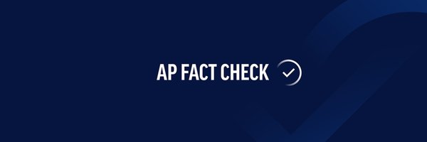 AP Fact Check Profile Banner