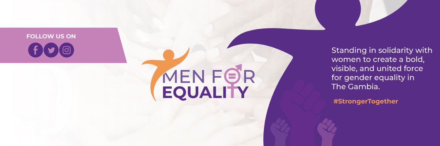 Men For Equality banner