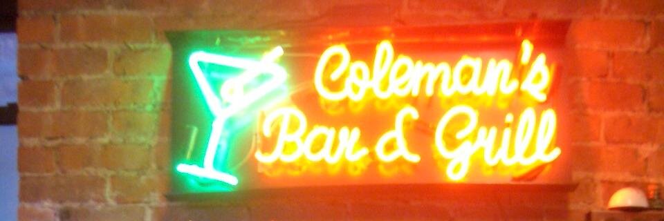 Coleman’s Bar and Grill banner