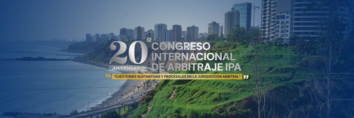 IPA - Instituto Peruano de Arbitraje banner