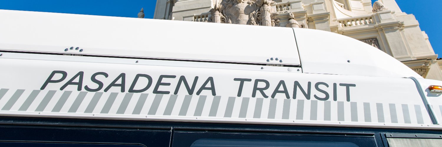 Pasadena Transit banner