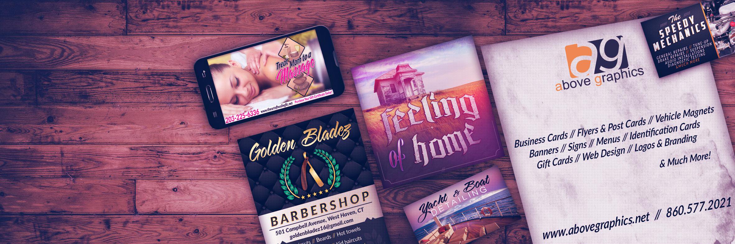 Above Graphics banner