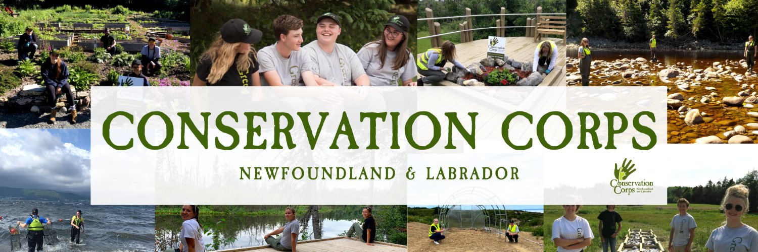 Conservation Corps Newfoundland and Labrador banner