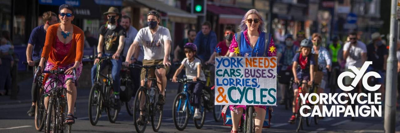 York Cycle Campaign banner