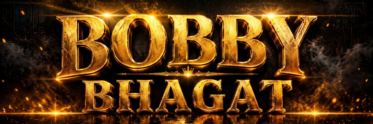 bobbybhagath's profile banner image