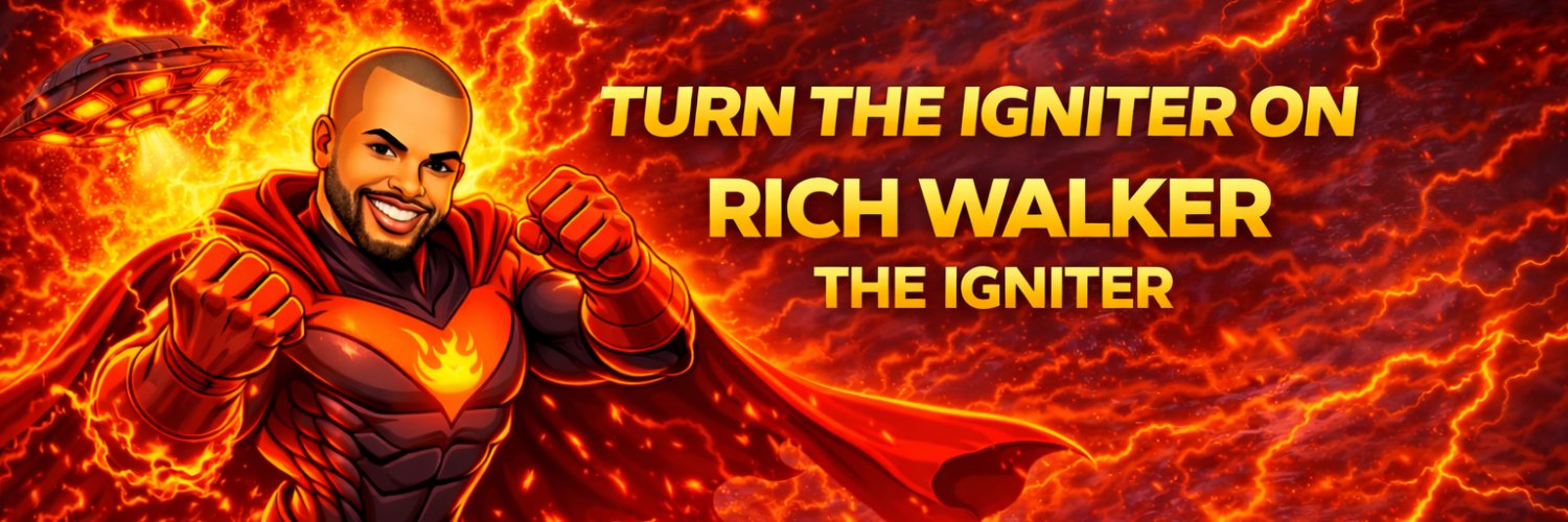 Rich Walker, The Igniter banner