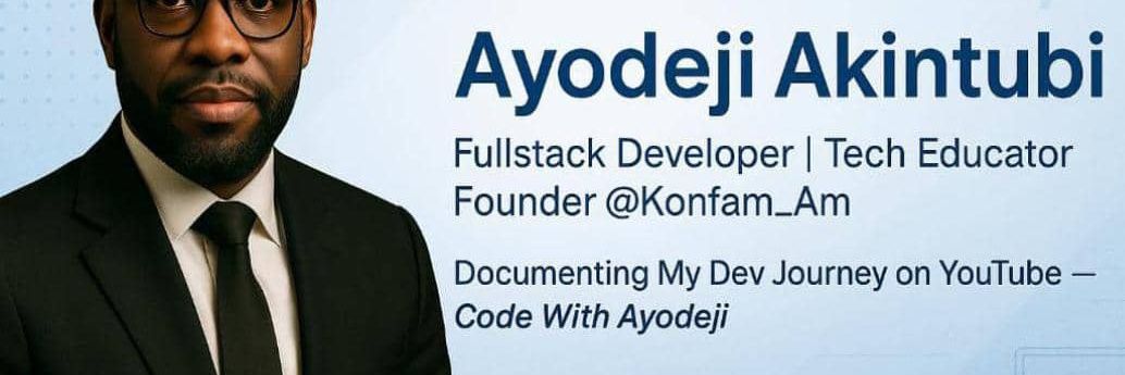 Ayodeji Akintubi's banner