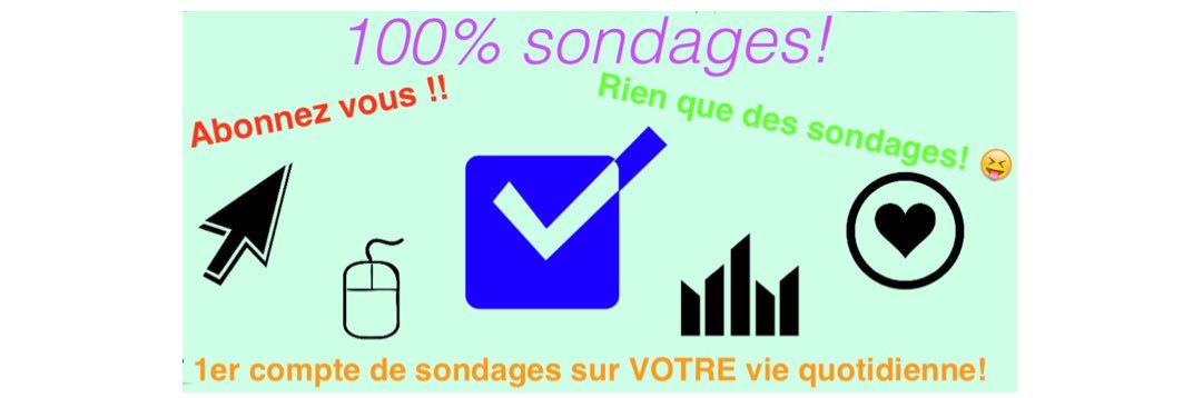 100_sondages's profile banner image