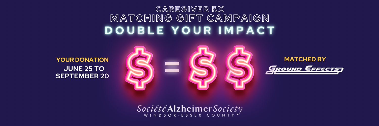 Alzheimer Society of Windsor & Essex County banner