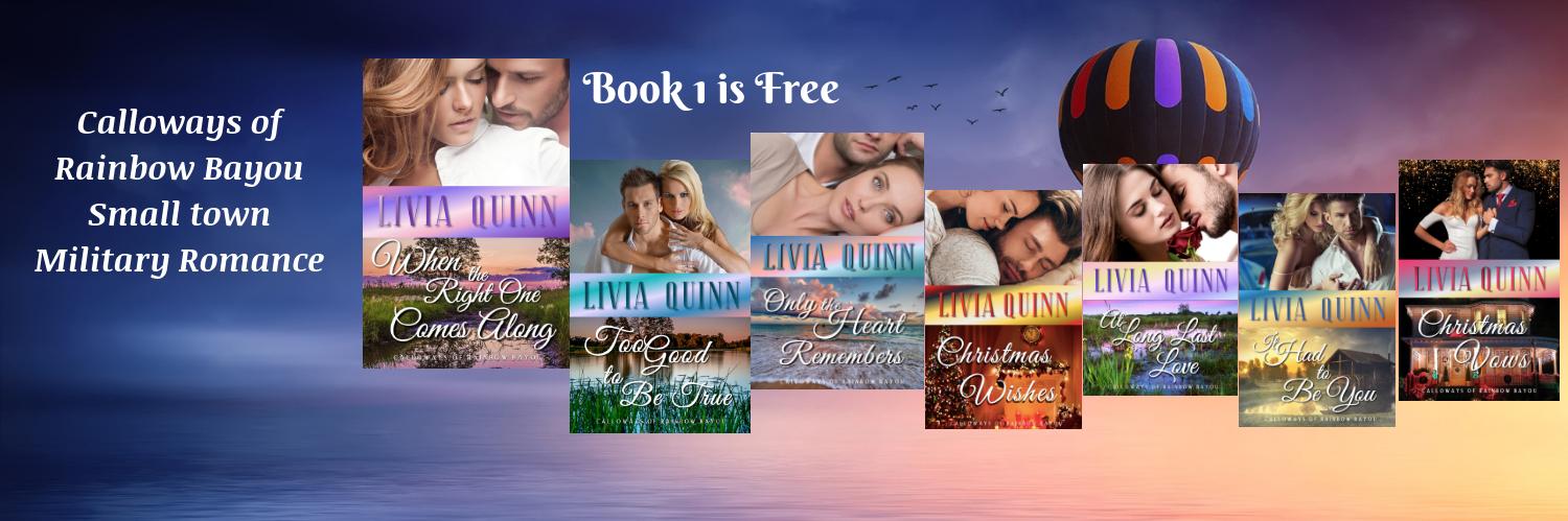 Livia Quinn, #PNR #romcom #author banner