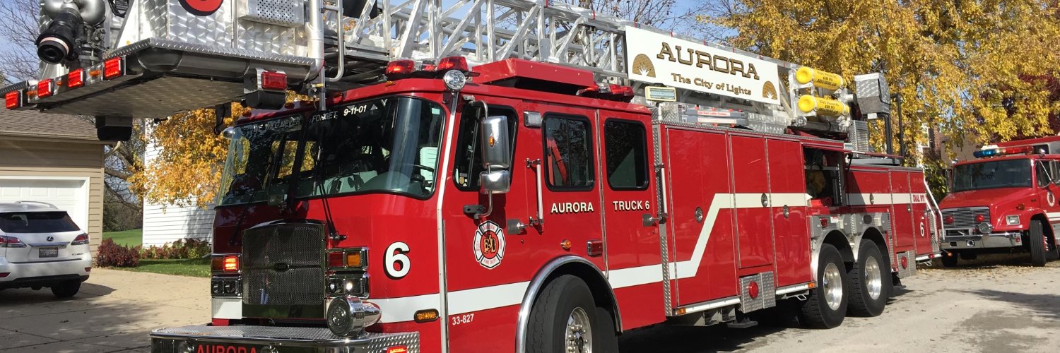 Aurora Illinois Fire Dept banner