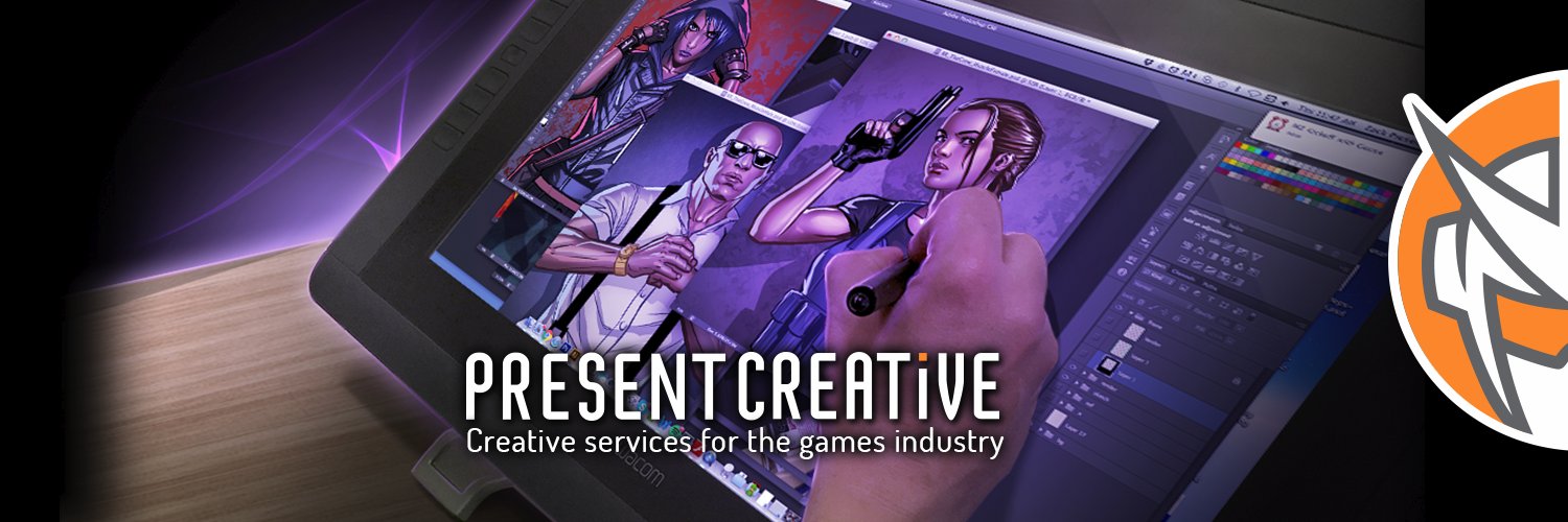 PresentCreative's profile banner image
