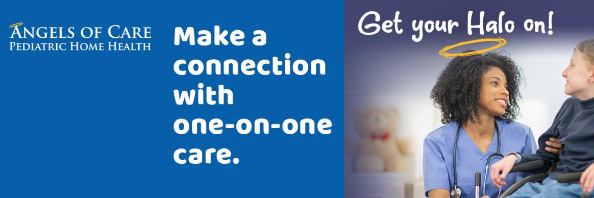 Angels of Care Pediatric Home Health banner
