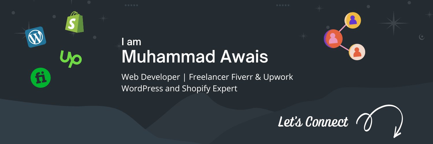 AwaisTheDev's profile banner image