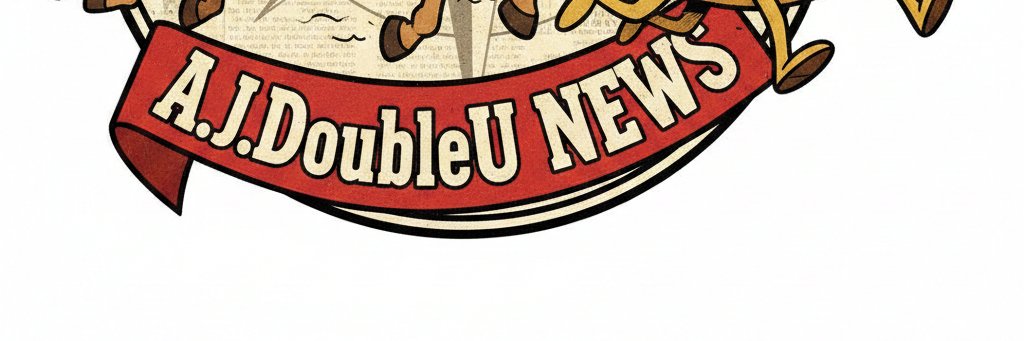 A.J.DoubleU News banner