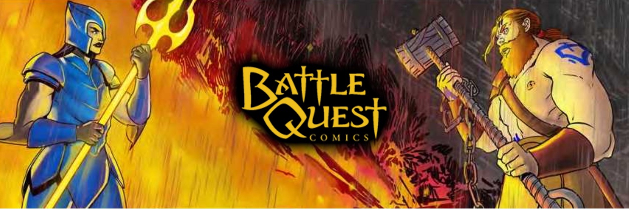 Battle Quest Comics banner