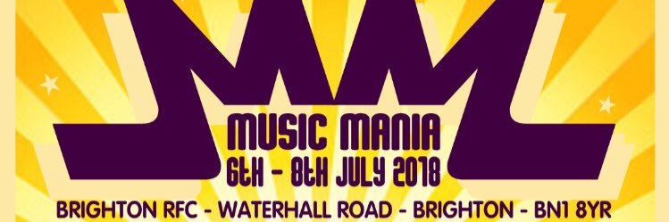 Music Mania Festival banner