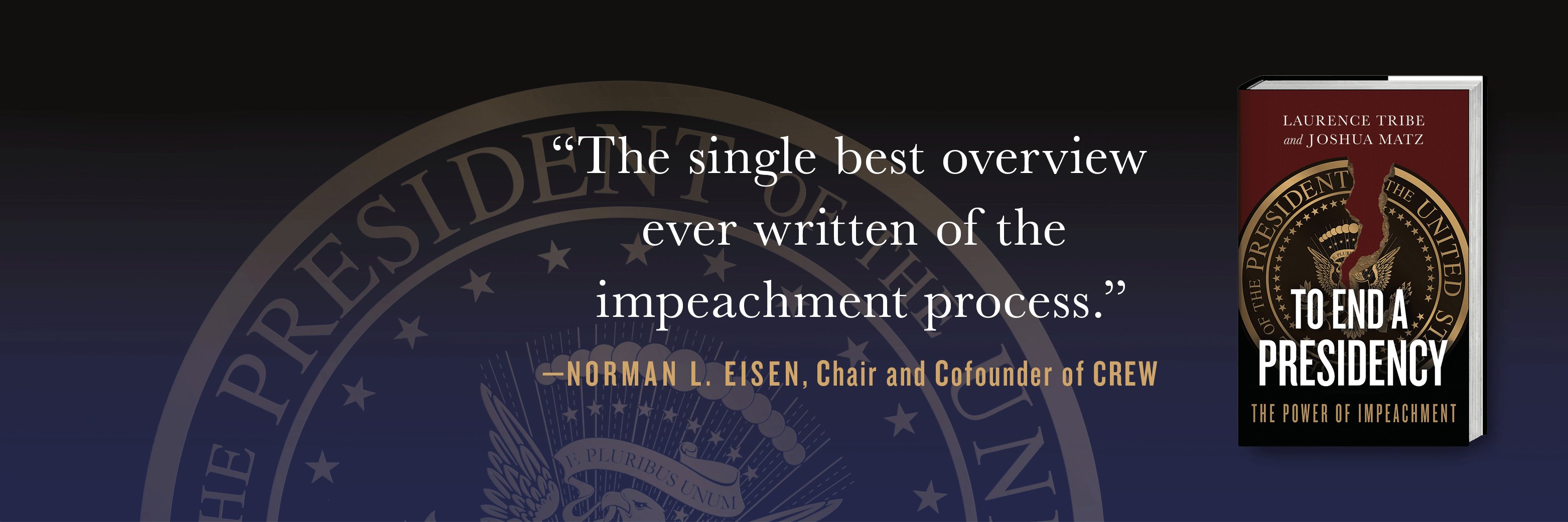 Laurence Tribe 🇺🇦 ⚖️'s banner
