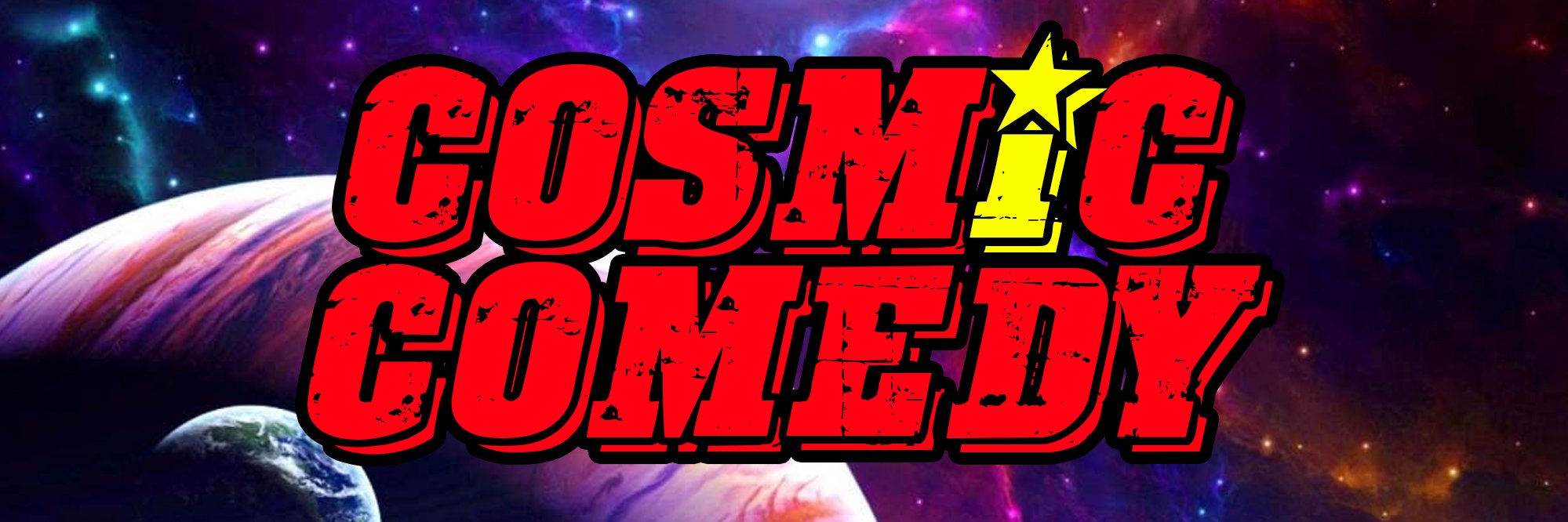 Cosmic Comedy Berlin banner