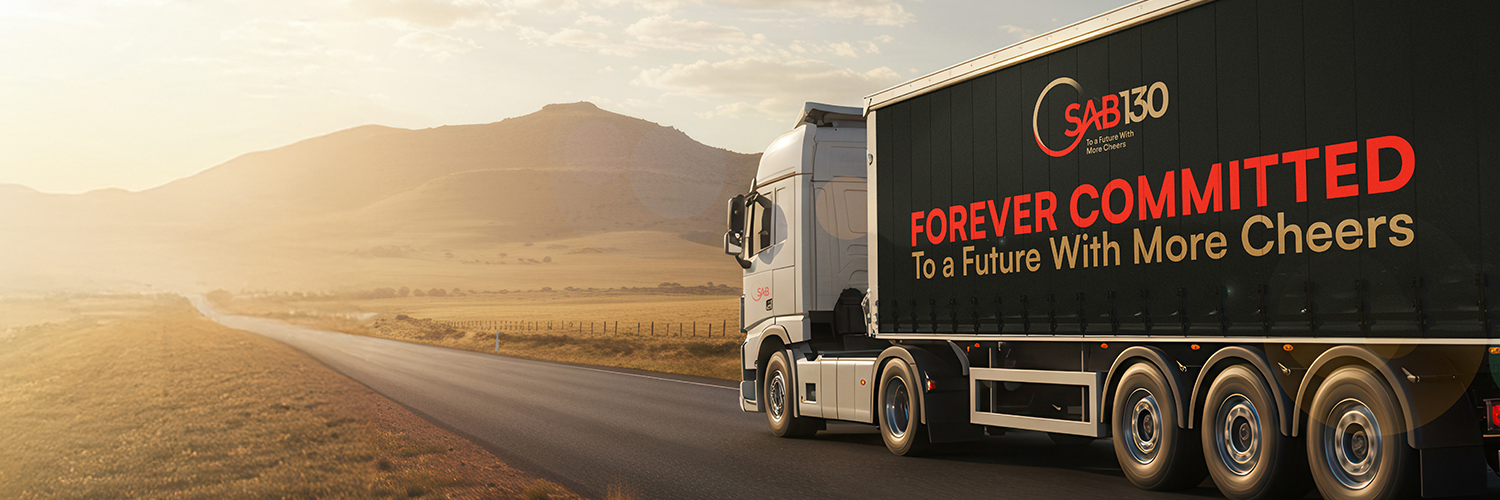 The South African Breweries banner