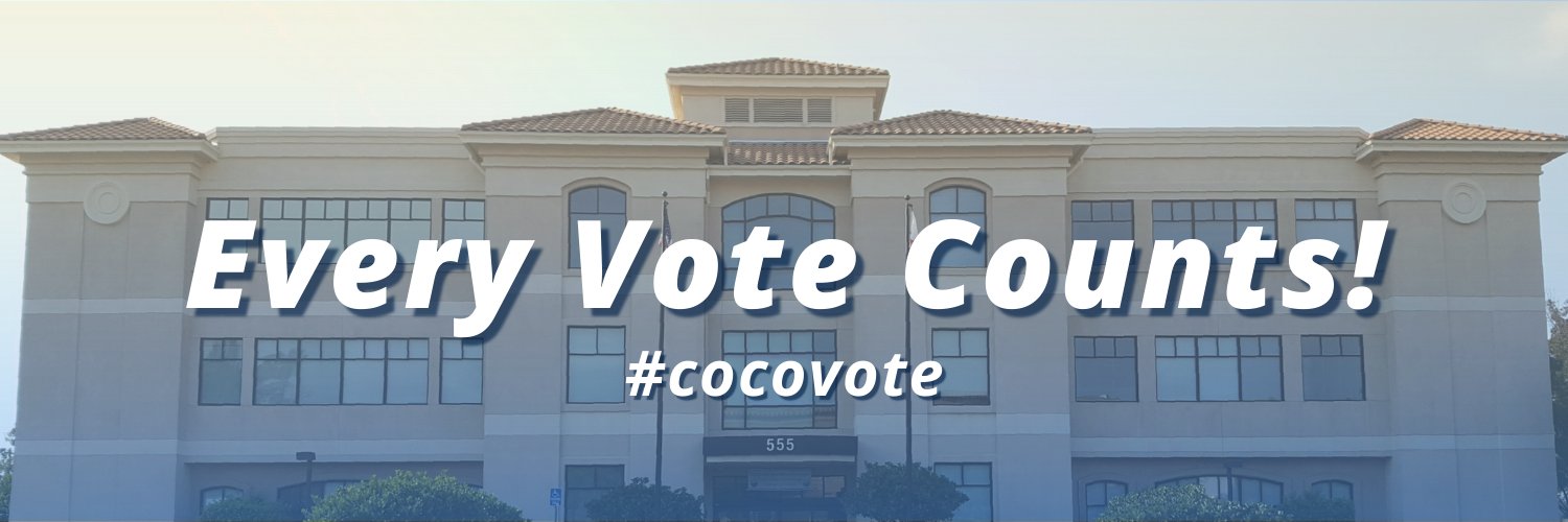 Contra Costa Elections banner