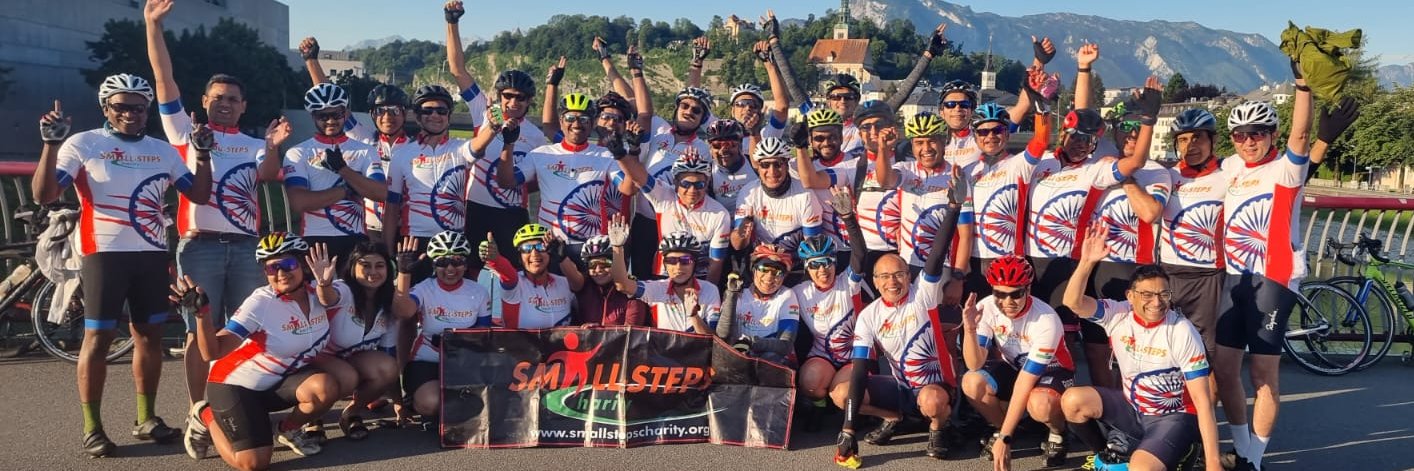 Small-Steps Charity banner