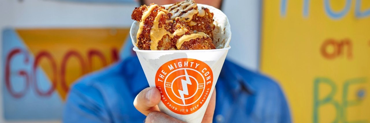 Mighty Cone banner