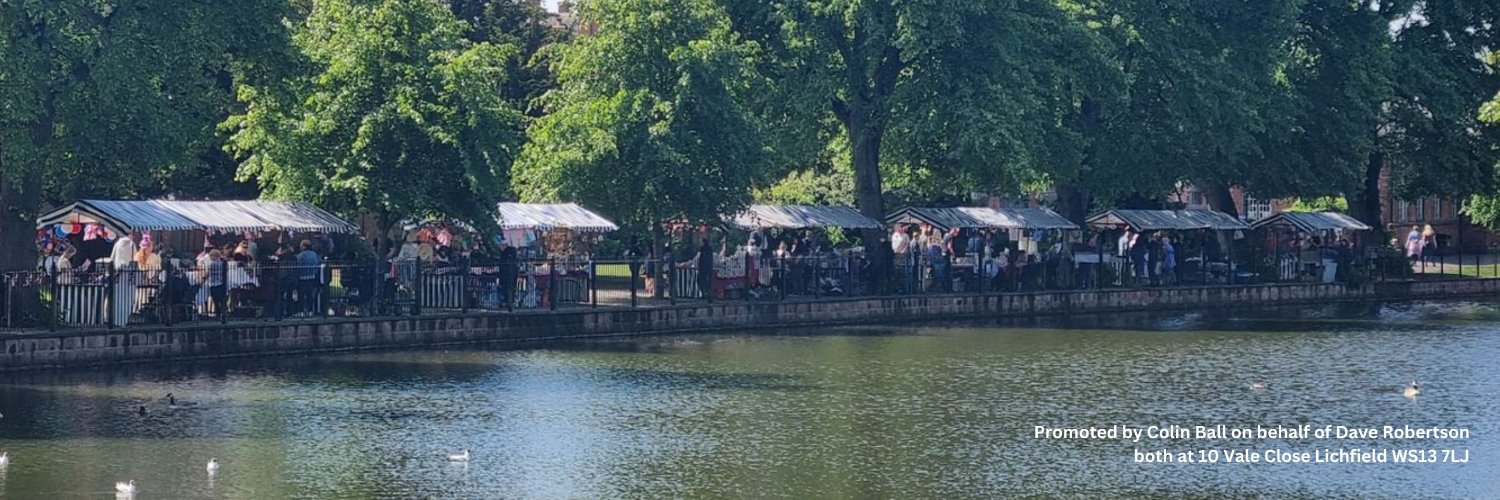 Dave for Lichfield, Burntwood & the Villages banner